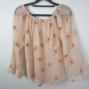 Touch of Bali, sheer blouse.